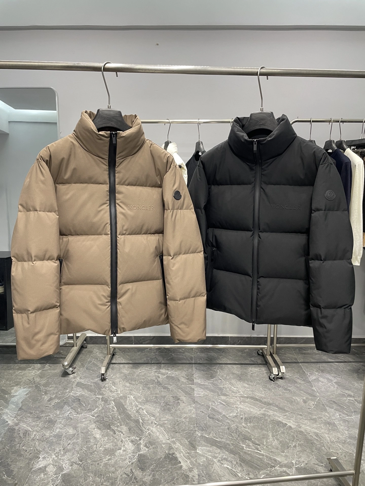 wg.luxury-- 7o9385r Down jacket white duck down nylon 2colour item: E-F000J1307-2